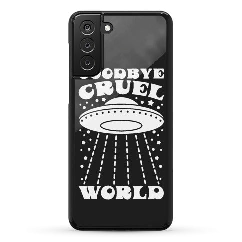 Goodbye Cruel World Phone Case